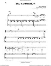 Cover icon of Bad Reputation sheet music for voice, piano or guitar by Joan Jett, Kenny Laguna, Marty Kupersmith and Ritchie Cordell, intermediate skill level