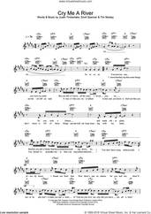 Cover icon of Cry Me A River sheet music for voice and other instruments (fake book) by Justin Timberlake, Scott Spencer and Tim Mosley, intermediate skill level
