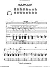 Cover icon of Come Back Around sheet music for guitar (tablature) by Feeder, intermediate skill level