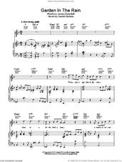 Cover icon of Garden In The Rain sheet music for voice, piano or guitar by Diana Krall, intermediate skill level