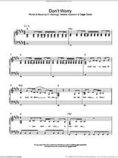 Cover icon of Don't Worry sheet music for piano solo by Natalie Appleton, intermediate skill level