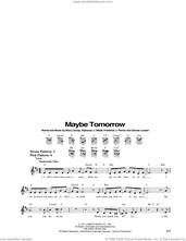 Cover icon of Maybe Tomorrow sheet music for guitar solo (chords) by The Jackson 5, Alphonso J. Mizell, Berry Gordy, Deke Richards and Frederick Perren, easy guitar (chords)