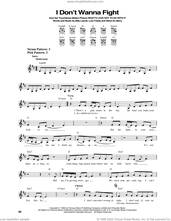 Cover icon of I Don't Wanna Fight sheet music for guitar solo (chords) by Tina Turner, Billy Lawrie, Lulu Frieda and Steve Du Berry, easy guitar (chords)