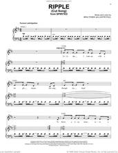 Cover icon of Ripple (Cut Song) (from Spirited) sheet music for voice and piano by Pasek & Paul, Benj Pasek and Justin Paul, intermediate skill level