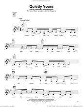 Cover icon of Quietly Yours (from Persuasion) sheet music for ukulele by Birdy and Jasmine Van den Bogaerde, intermediate skill level