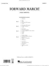 Cover icon of Forward March! (COMPLETE) sheet music for concert band by Paul Murtha, intermediate skill level