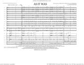 Cover icon of As It Was (arr. Tom Wallace) (COMPLETE) sheet music for marching band by Harry Styles, Tom Hull, Tom Wallace and Tyler Johnson, intermediate skill level