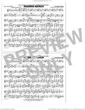 Cover icon of Raiders March (arr. Johnnie Vinson) sheet music for marching band (bells/xylophone) by John Williams and Johnnie Vinson, intermediate skill level
