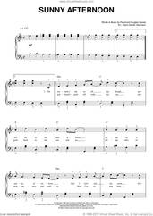 Cover icon of Sunny Afternoon sheet music for voice and piano by The Kinks and Ray Davies, intermediate skill level