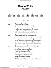 Cover icon of Man In White sheet music for guitar (chords) by Johnny Cash, intermediate skill level