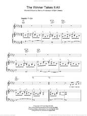 The Winner Takes It All sheet music download