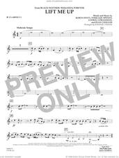 Cover icon of Lift Me Up (from Black Panther: Wakanda Forever) (arr. Vinson) sheet music for concert band (Bb clarinet 2) by Rihanna, Johnnie Vinson, Ludwig Goransson, Robyn Fenty, Ryan Coogler and Temilade Openiyi, intermediate skill level