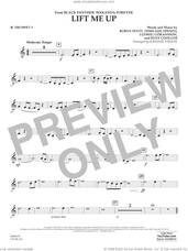 Cover icon of Lift Me Up (from Black Panther: Wakanda Forever) (arr. Vinson) sheet music for concert band (Bb trumpet 1) by Rihanna, Johnnie Vinson, Ludwig Goransson, Robyn Fenty, Ryan Coogler and Temilade Openiyi, intermediate skill level
