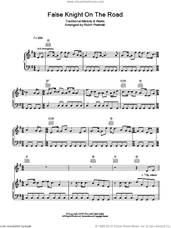 Cover icon of False Knight On The Road sheet music for voice, piano or guitar by Fleet Foxes, Robin Pecknold and Miscellaneous, intermediate skill level