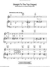 Cover icon of Straight To The Top (Vegas) sheet music for voice, piano or guitar by Tom Waits and Gregory Cohen, intermediate skill level