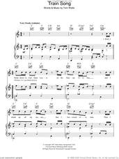 Cover icon of Train Song sheet music for voice, piano or guitar by Tom Waits, intermediate skill level