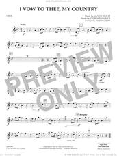 Cover icon of I Vow To Thee, My Country (arr. Murtha) sheet music for concert band (oboe) by Gustav Holst, Paul Murtha and Cecil Spring Rice, intermediate skill level