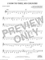 Cover icon of I Vow To Thee, My Country (arr. Murtha) sheet music for concert band (Bb bass clarinet) by Gustav Holst, Paul Murtha and Cecil Spring Rice, intermediate skill level
