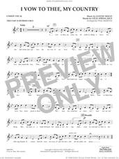 Cover icon of I Vow To Thee, My Country (arr. Murtha) sheet music for concert band (vocal) by Gustav Holst, Paul Murtha and Cecil Spring Rice, intermediate skill level