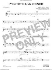 Cover icon of I Vow To Thee, My Country (arr. Murtha) sheet music for concert band (Bb trumpet 2) by Gustav Holst, Paul Murtha and Cecil Spring Rice, intermediate skill level
