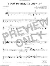 Cover icon of I Vow To Thee, My Country (arr. Murtha) sheet music for concert band (Bb trumpet 3) by Gustav Holst, Paul Murtha and Cecil Spring Rice, intermediate skill level