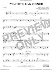 Cover icon of I Vow To Thee, My Country (arr. Murtha) sheet music for concert band (f horn 1) by Gustav Holst, Paul Murtha and Cecil Spring Rice, intermediate skill level