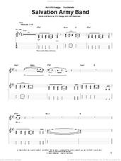 Cover icon of Salvation Army Band sheet music for guitar (tablature) by Phil Keaggy and Alan Shacklock, intermediate skill level