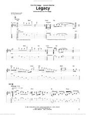 Cover icon of Legacy sheet music for guitar (tablature) by Phil Keaggy, intermediate skill level