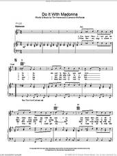 Cover icon of Do It With Madonna sheet music for voice, piano or guitar by The Androids, intermediate skill level