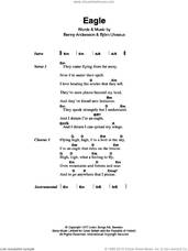 Cover icon of Eagle sheet music for guitar (chords) by ABBA, Benny Andersson and Bjorn Ulvaeus, intermediate skill level