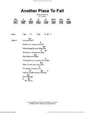 Cover icon of Another Place To Fall sheet music for guitar (chords) by KT Tunstall, intermediate skill level