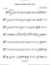 Cover icon of Here Comes The Sun sheet music for Xylophone Solo (xilofone, xilofono, silofono) by The Beatles and George Harrison, intermediate skill level