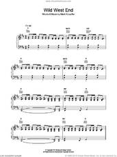 Cover icon of Wild West End sheet music for voice, piano or guitar by Dire Straits, intermediate skill level