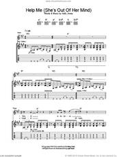 Cover icon of Help Me (She's Out Of Her Mind) sheet music for guitar (tablature) by Stereophonics, intermediate skill level