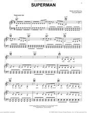 Cover icon of Superman (Taylor's Version) sheet music for voice, piano or guitar by Taylor Swift, intermediate skill level
