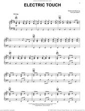 Cover icon of Electric Touch (feat. Fall out Boy) (Taylor's Version) (From The Vault) sheet music for voice, piano or guitar by Taylor Swift and Fall Out Boy, intermediate skill level