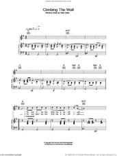 Cover icon of Climbing The Wall sheet music for voice, piano or guitar by Stereophonics, intermediate skill level