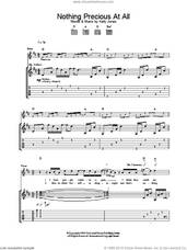 Cover icon of Nothing Precious At All sheet music for guitar (tablature) by Stereophonics, intermediate skill level