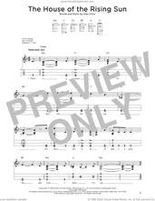Cover icon of The House Of The Rising Sun (arr. Steven B. Eulberg) sheet music for dulcimer solo by The Animals, Steven B. Eulberg and Alan Price, intermediate skill level