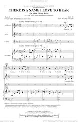 Cover icon of There Is A Name I Love To Hear (Oh, How I Love Jesus) sheet music for choir (SAB: soprano, alto, bass) by Dan Boone and Frederick Whitfield, intermediate skill level