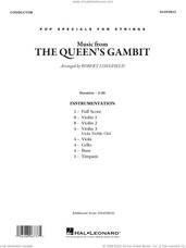 Cover icon of Music from The Queen's Gambit (arr. Longfield) sheet music for orchestra (full score) by Carlos Rafael Rivera and Robert Longfield, intermediate skill level