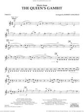 Cover icon of Music from The Queen's Gambit (arr. Longfield) sheet music for orchestra (violin 1) by Carlos Rafael Rivera and Robert Longfield, intermediate skill level