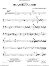 Cover icon of Music from The Queen's Gambit (arr. Longfield) sheet music for orchestra (violin 2) by Carlos Rafael Rivera and Robert Longfield, intermediate skill level
