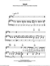 Cover icon of Misfit sheet music for voice, piano or guitar by Amy Studt, intermediate skill level