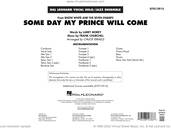 Cover icon of Some Day My Prince Will Come (arr. Chuck Israels) (COMPLETE) sheet music for jazz band by Frank Churchill, Chuck Israels and Larry Morey, intermediate skill level