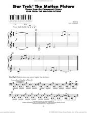Cover icon of Star Trek(R) The Motion Picture sheet music for piano solo (5-fingers) by Jerry Goldsmith, beginner piano (5-fingers)