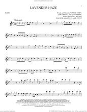 Cover icon of Lavender Haze sheet music for flute solo by Taylor Swift, Jack Antonoff, Jahaan Akil Sweet, Mark Anthony Spears, Sam Dew and Zoe Kravitz, intermediate skill level