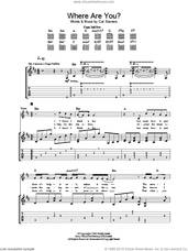 Cover icon of Where Are You? sheet music for guitar (tablature) by Cat Stevens, intermediate skill level