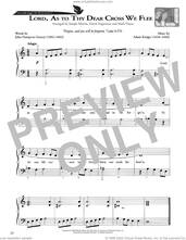 Cover icon of Lord, As To Thy Dear Cross We Flee sheet music for piano solo (method) by Joseph Martin, David Angerman and Mark Hayes, David Angerman, Joseph M. Martin, Mark Hayes, Adam Kreiger and John Hampton Gurney, beginner piano (method)