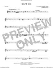 Cover icon of Hound Dog sheet music for mallet solo (Percussion) by Elvis Presley, Jerry Leiber and Mike Stoller, intermediate mallet (Percussion)